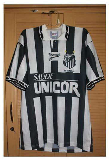 maillot de santos fc exterieur 1996 rétro