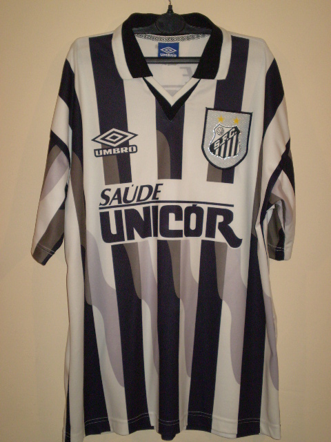 maillot de santos fc exterieur 1998-1999 rétro