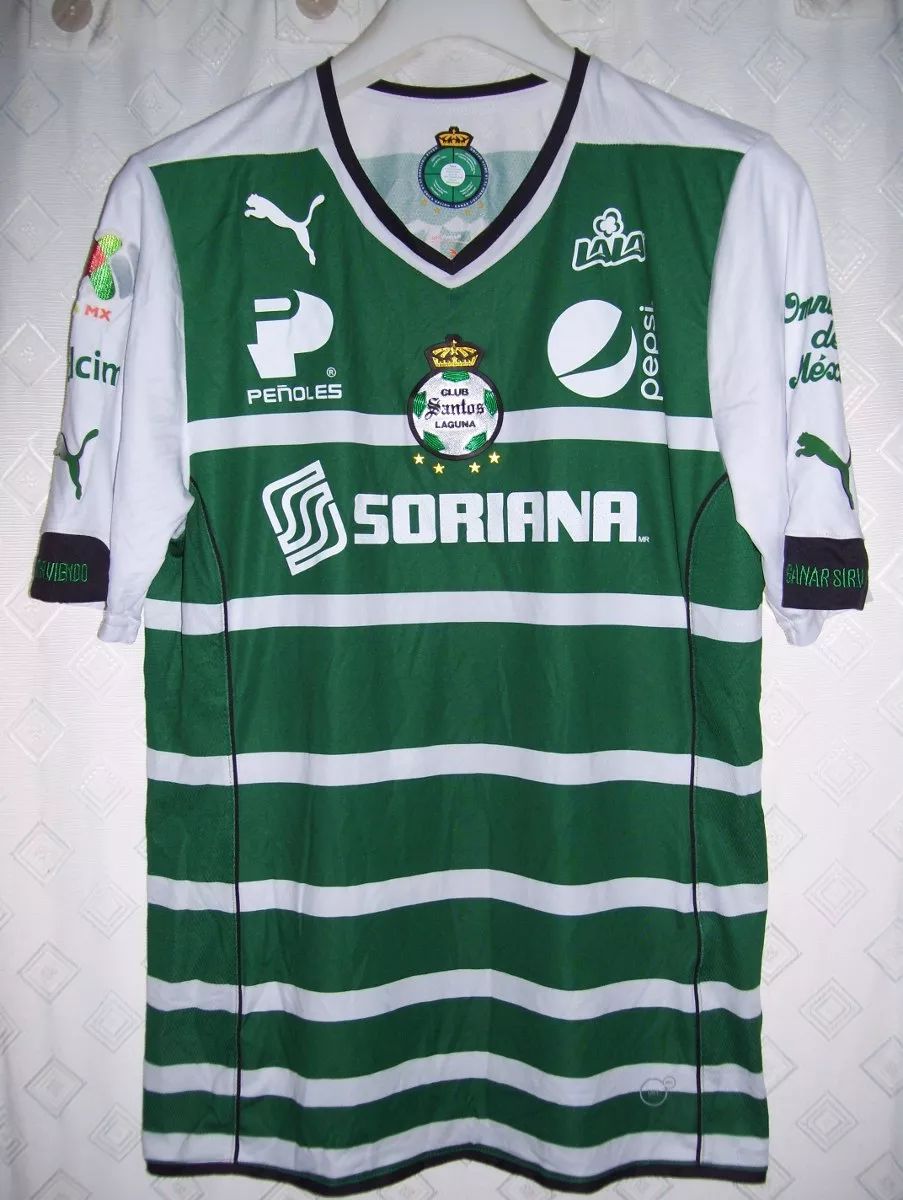 maillot de santos laguna domicile 2014-2015 rétro