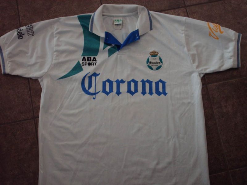 maillot de santos laguna exterieur 1996 rétro