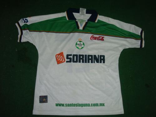 maillot de santos laguna exterieur 2001 rétro