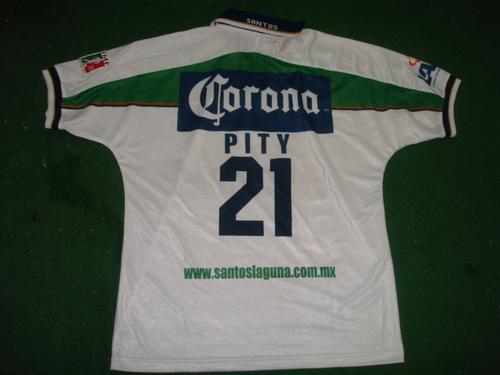 maillot de santos laguna exterieur 2001 rétro