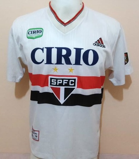 maillot de são paulo fc domicile 1998 rétro