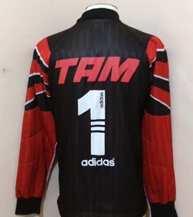 maillot de são paulo fc gardien 1996 rétro