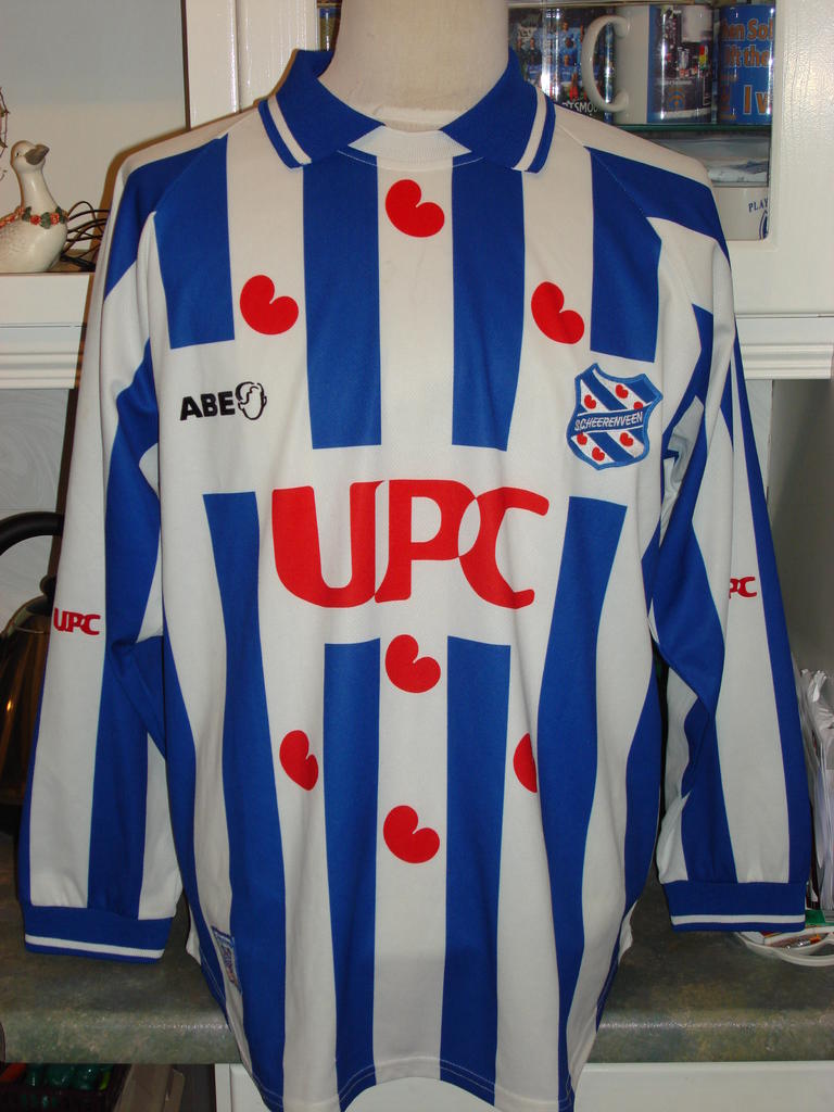 maillot de sc heerenveen domicile 2000-2002 pas cher