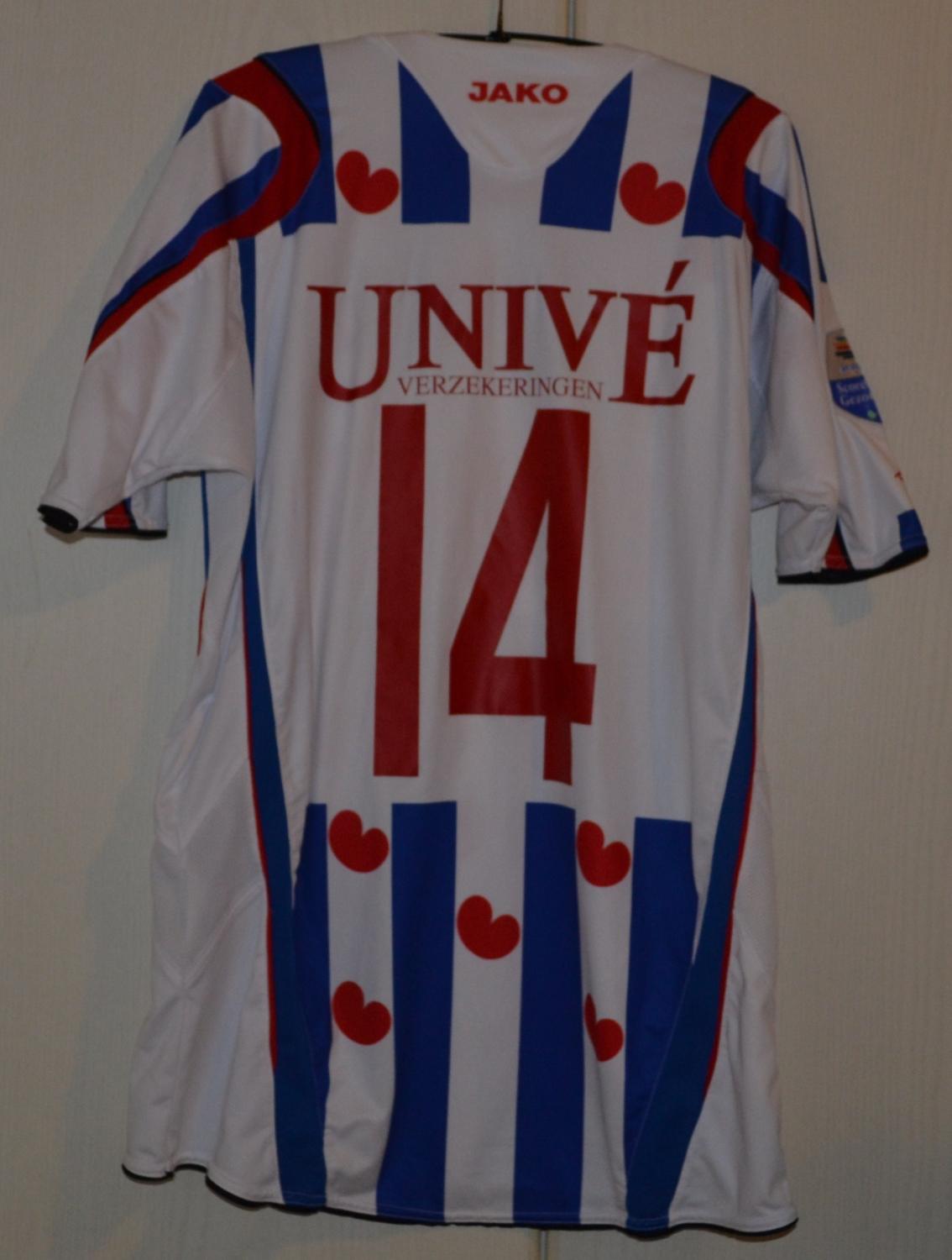 maillot de sc heerenveen domicile 2008-2009 pas cher