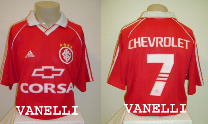 maillot de sc internacional domicile 1998 pas cher