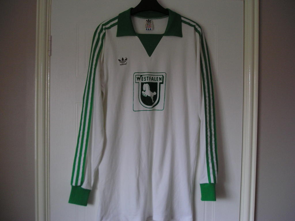 maillot de sc preussen münster exterieur 1989-1990 rétro