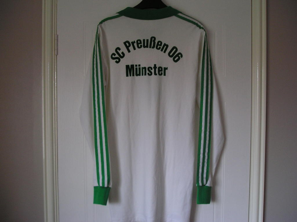 maillot de sc preussen münster exterieur 1989-1990 rétro