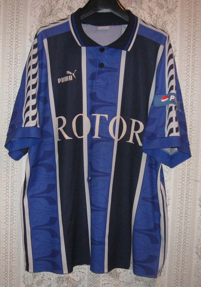 maillot de sc rotor volgograd domicile 1997 rétro