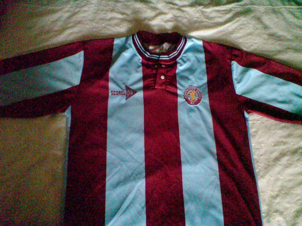 maillot de scunthorpe united domicile 1989-1990 pas cher