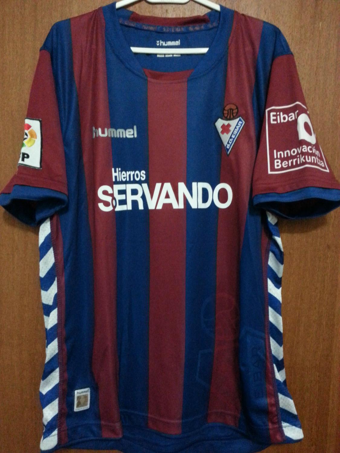 maillot de sd eibar domicile 2014-2015 rétro