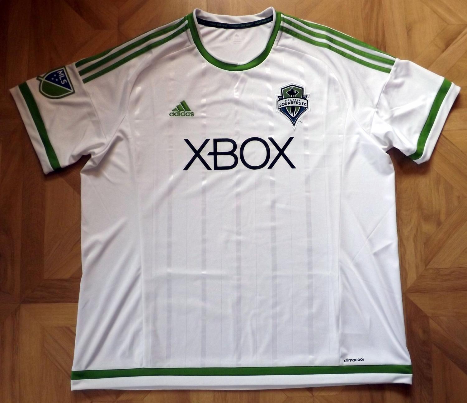 maillot de seattle sounders exterieur 2015-2017 rétro