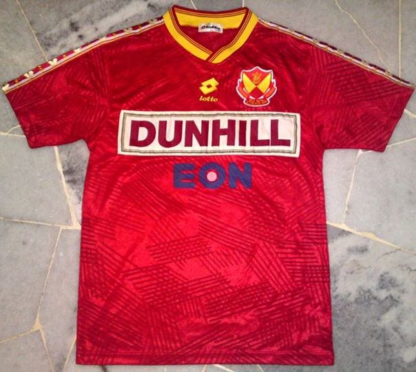 maillot de selangor fa domicile 1993 rétro