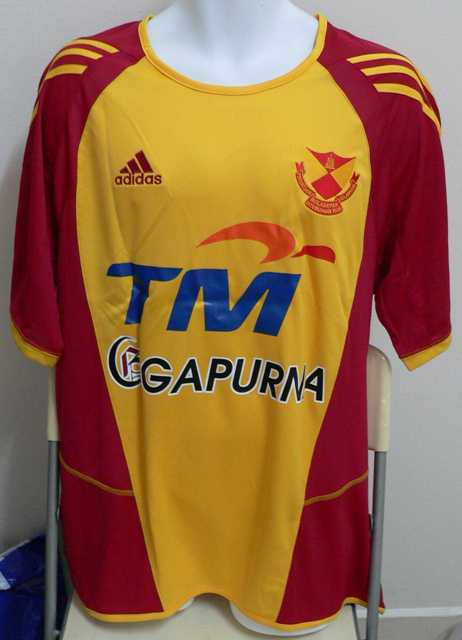 maillot de selangor fa domicile 2005 rétro