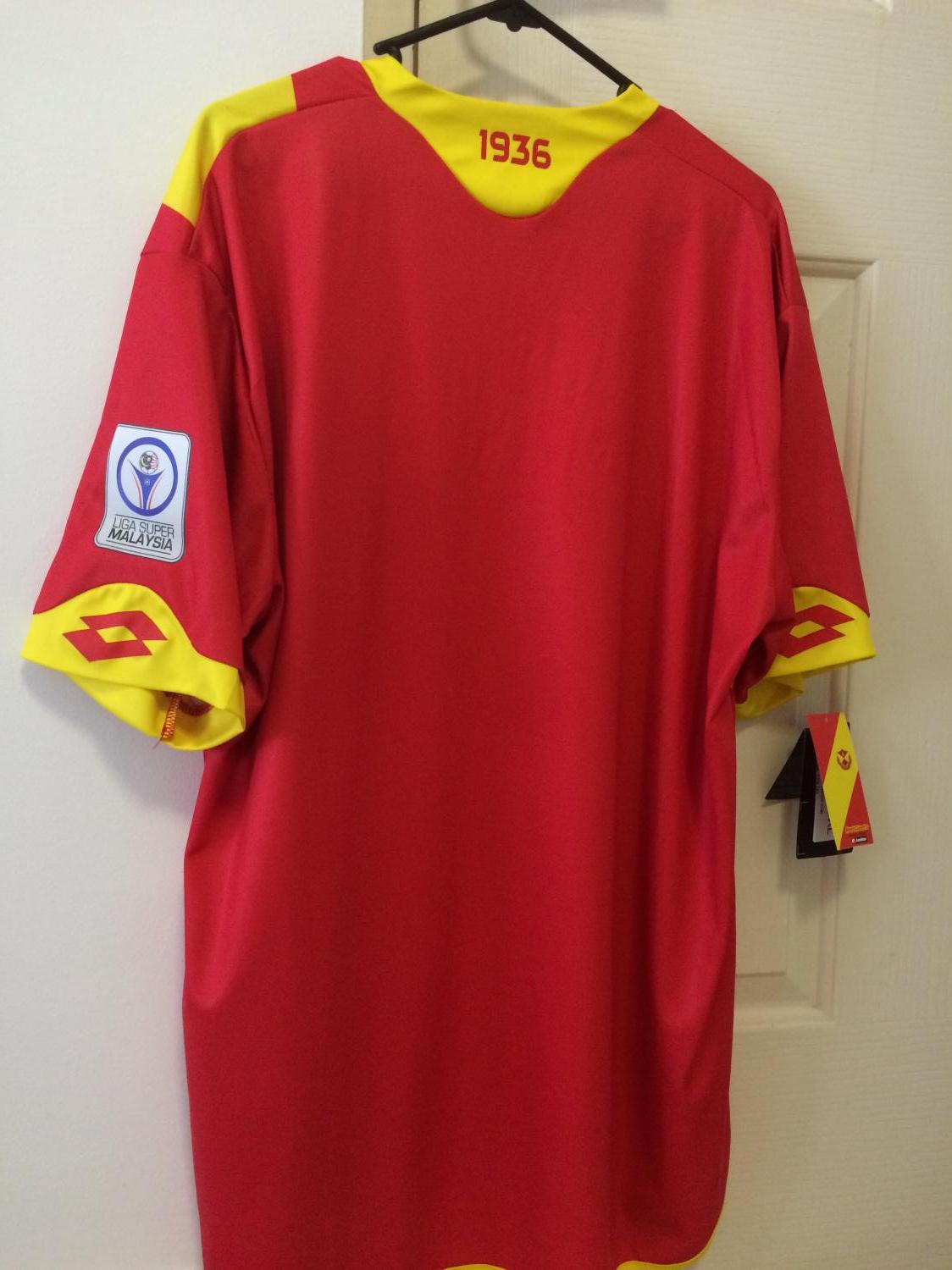 maillot de selangor fa domicile 2016 rétro