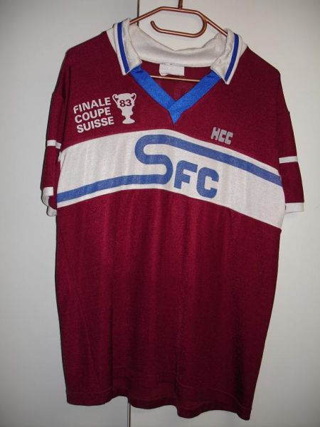 maillot de servette fc réplique 1980-1983 pas cher