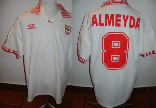 maillot de séville fc domicile 1996-1998 pas cher
