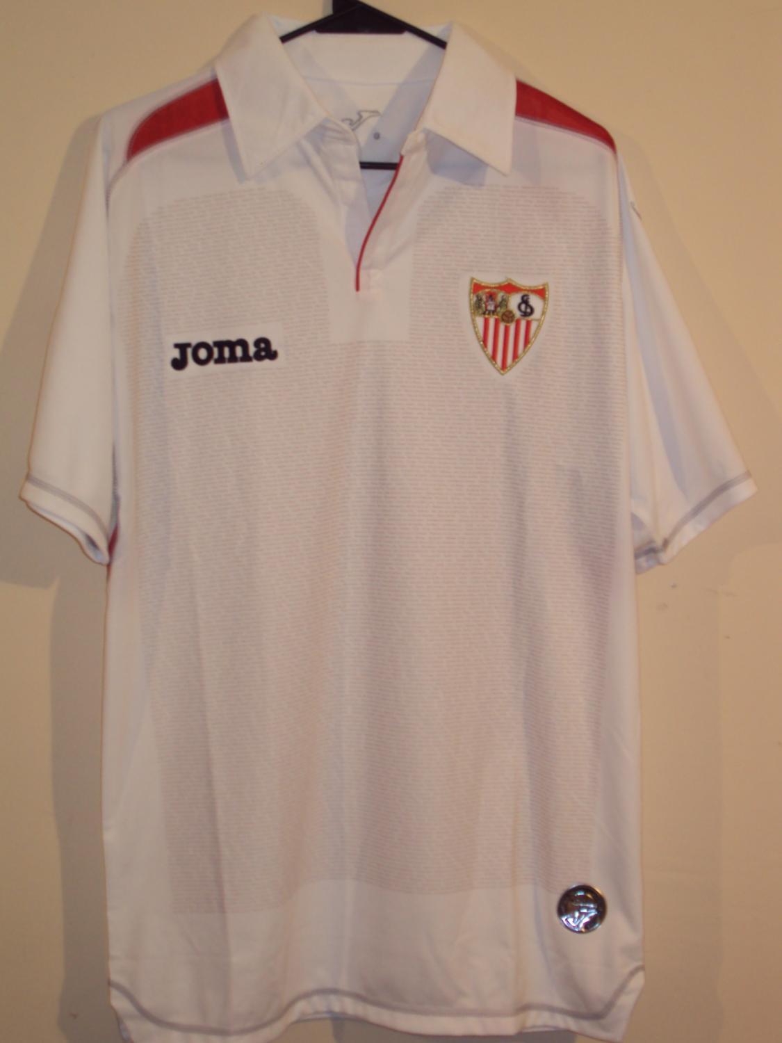 maillot de séville fc domicile 2009-2010 pas cher