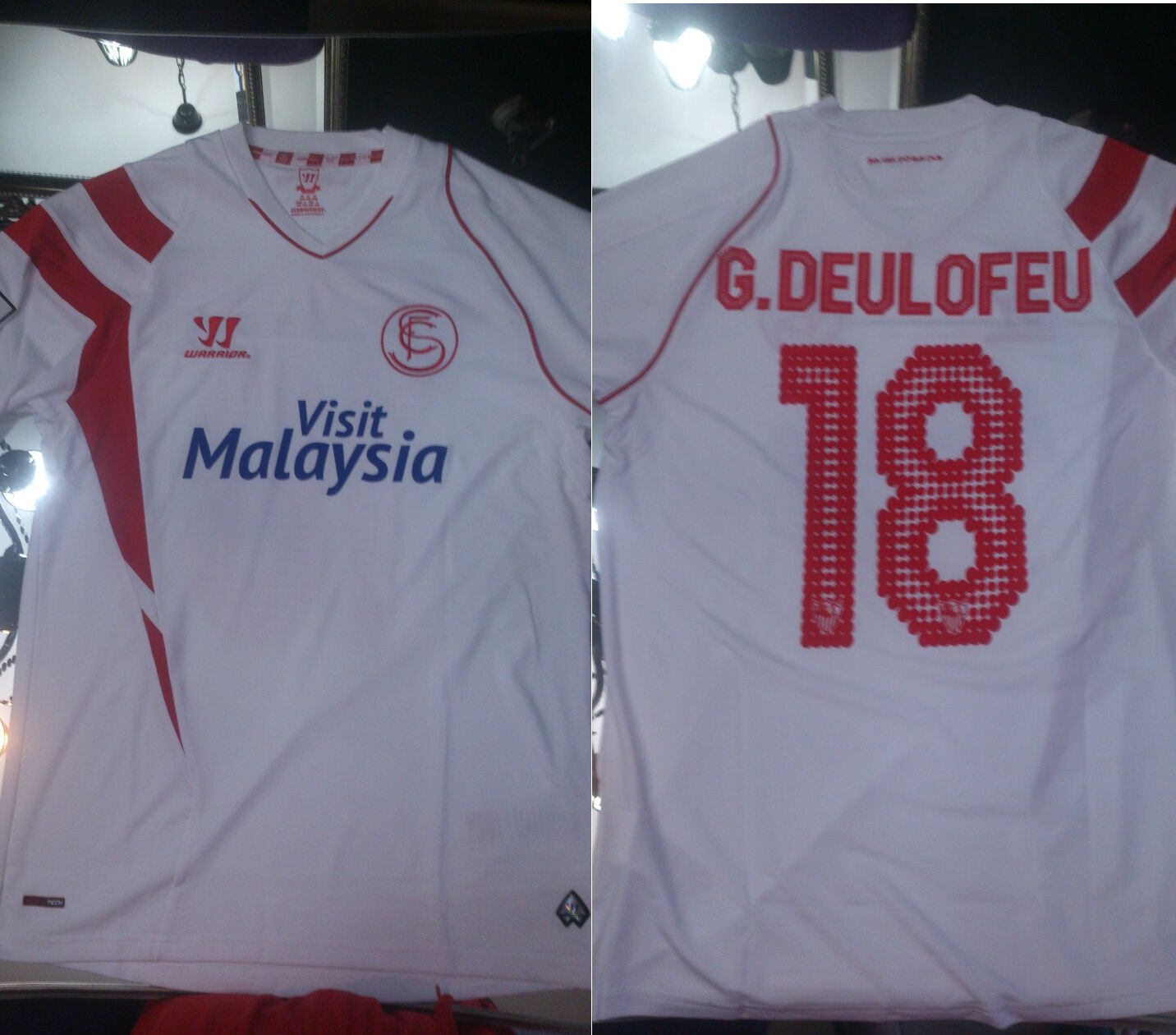 maillot de séville fc domicile 2014-2015 pas cher