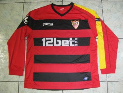 maillot de séville fc réplique 2009-2010 pas cher