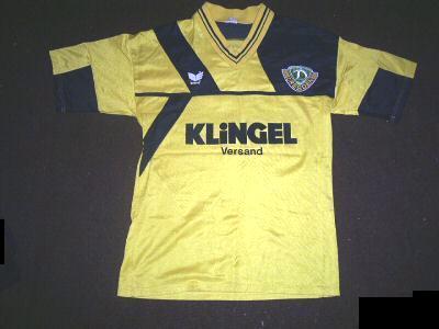 maillot de sg dynamo dresde domicile 1989-1990 rétro