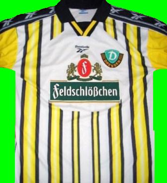 maillot de sg dynamo dresde domicile 1998-1999 rétro