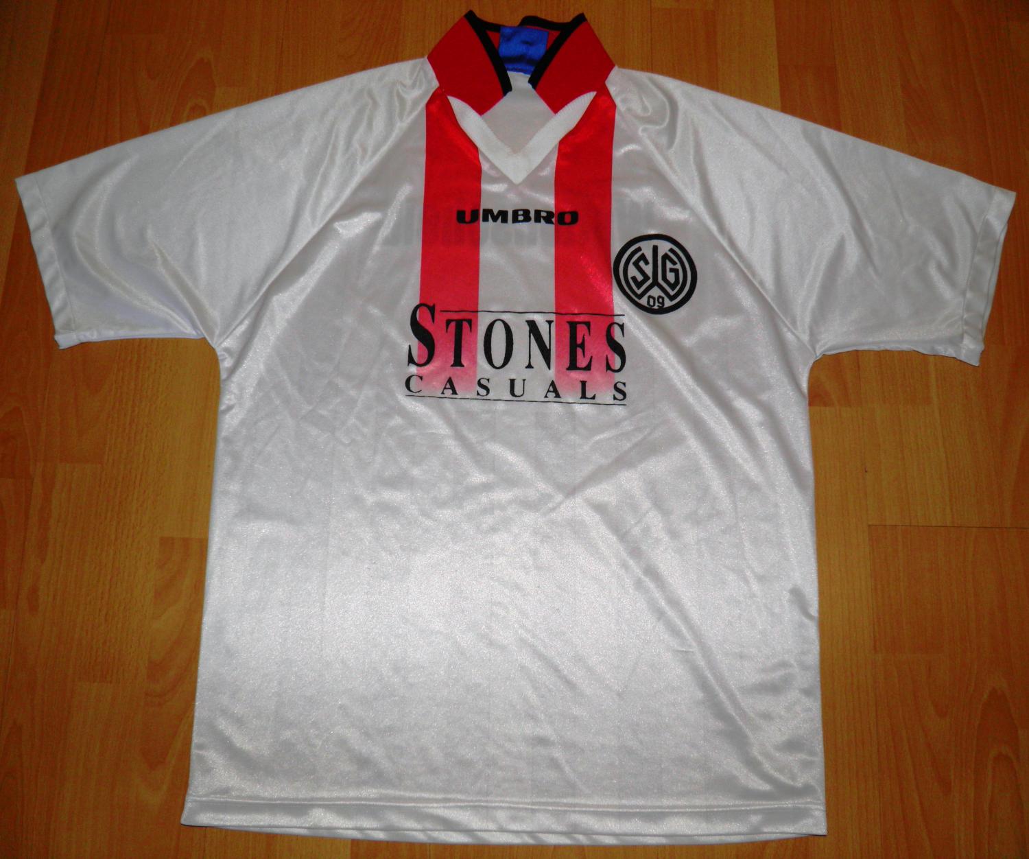 maillot de SG Wattenscheid 09 domicile 1997-1998 pas cher