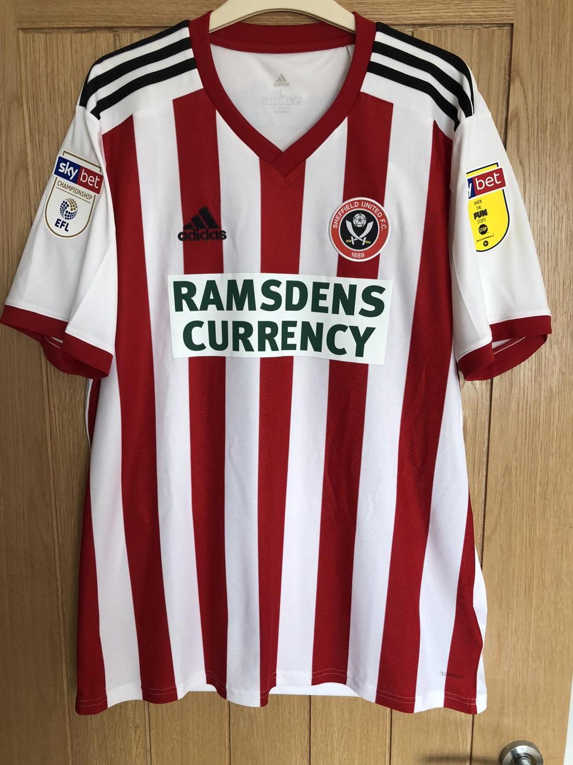 maillot de sheffield united domicile 2018-2019 pas cher