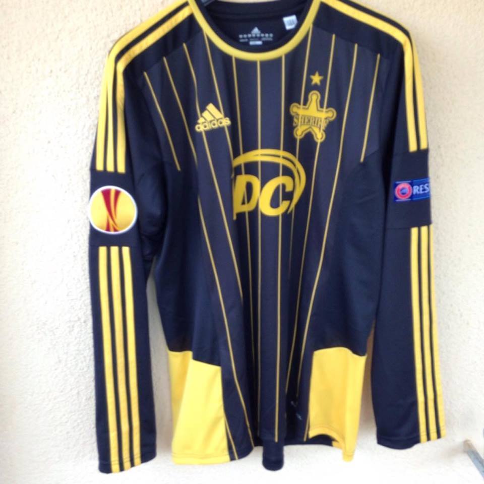 maillot de sheriff tiraspol exterieur 2013-2014 rétro