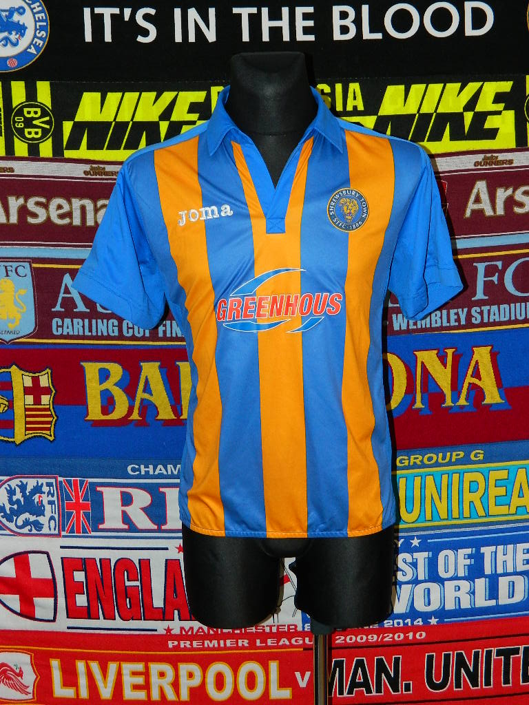 maillot de shrewsbury town domicile 2011-2013 pas cher