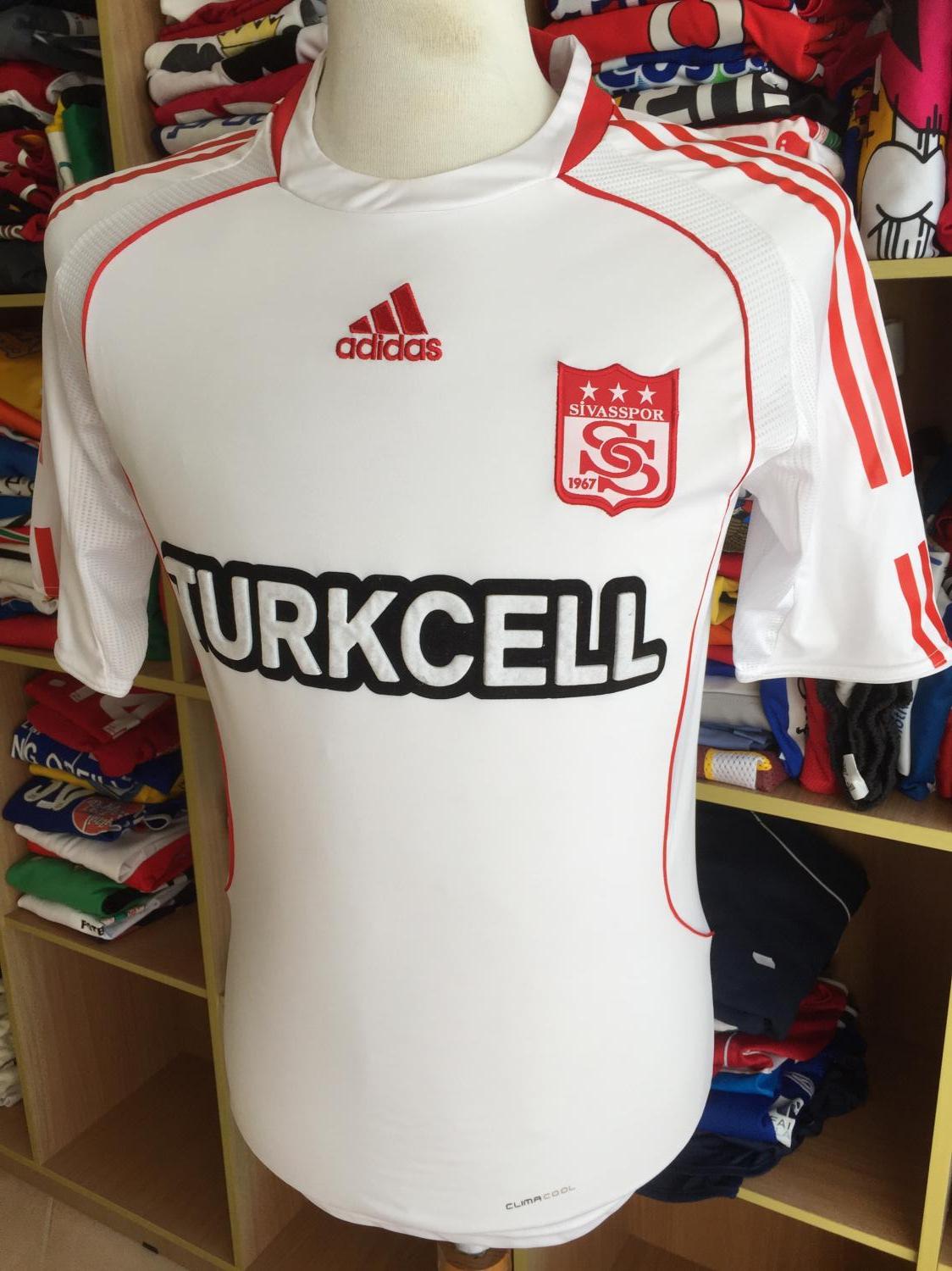 maillot de sivasspor exterieur 2007-2008 rétro