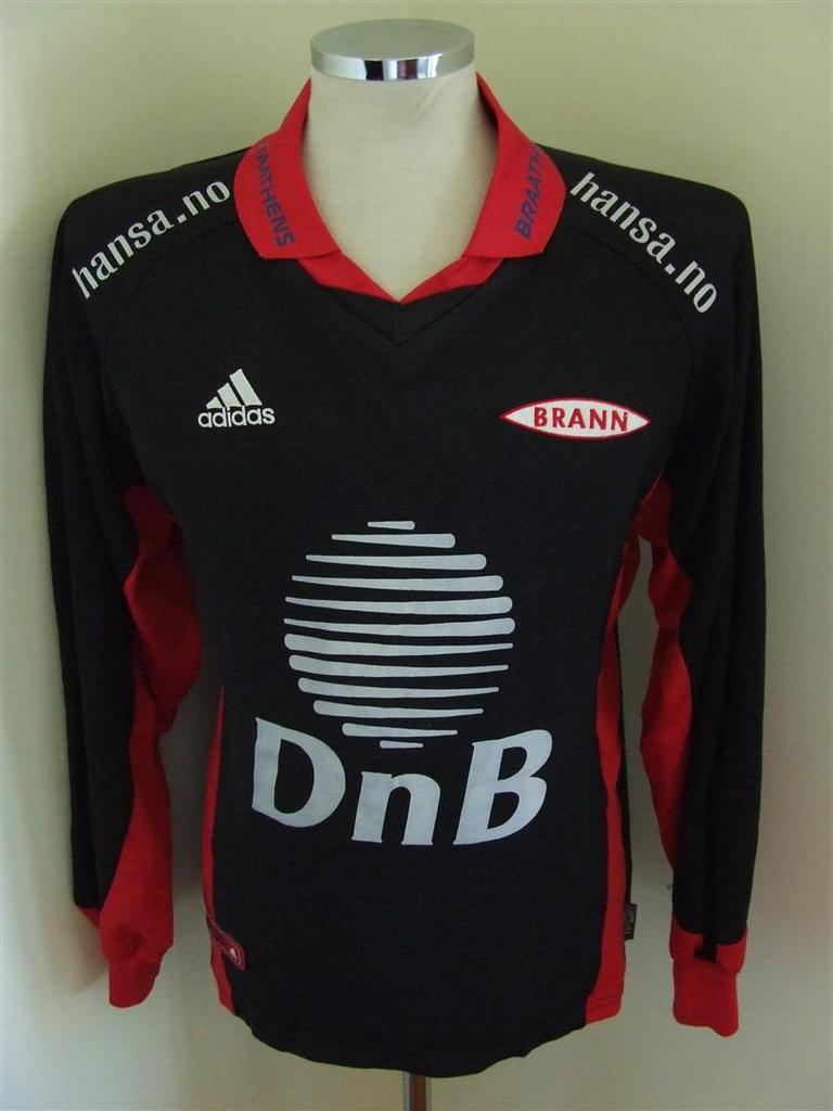 maillot de sk brann exterieur 2001 rétro