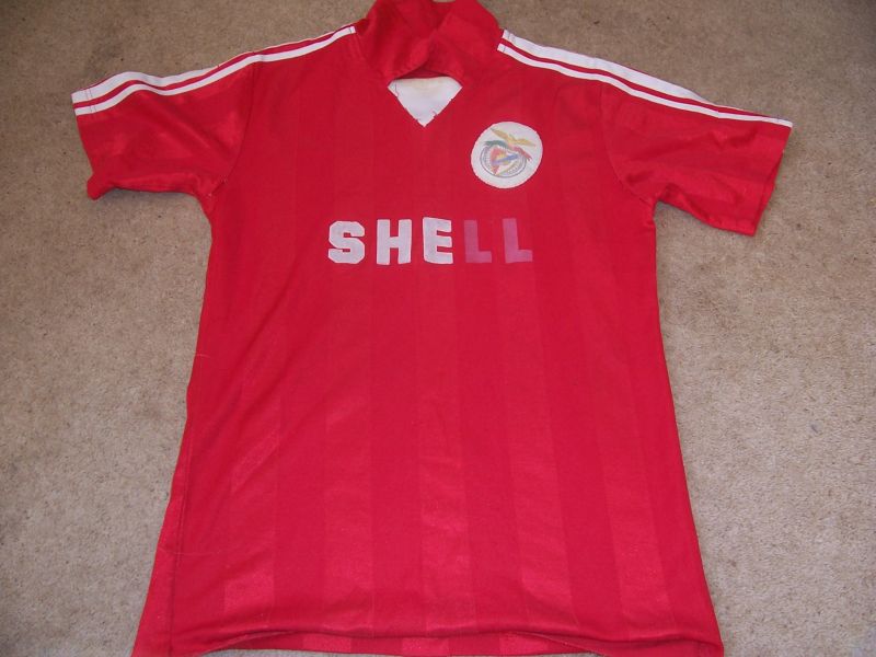 maillot de sl benfica domicile 1985-1987 pas cher