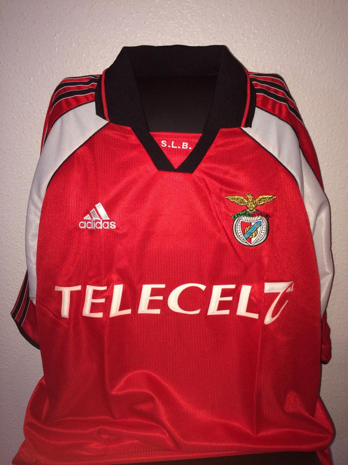 maillot de sl benfica domicile 1999-2000 pas cher