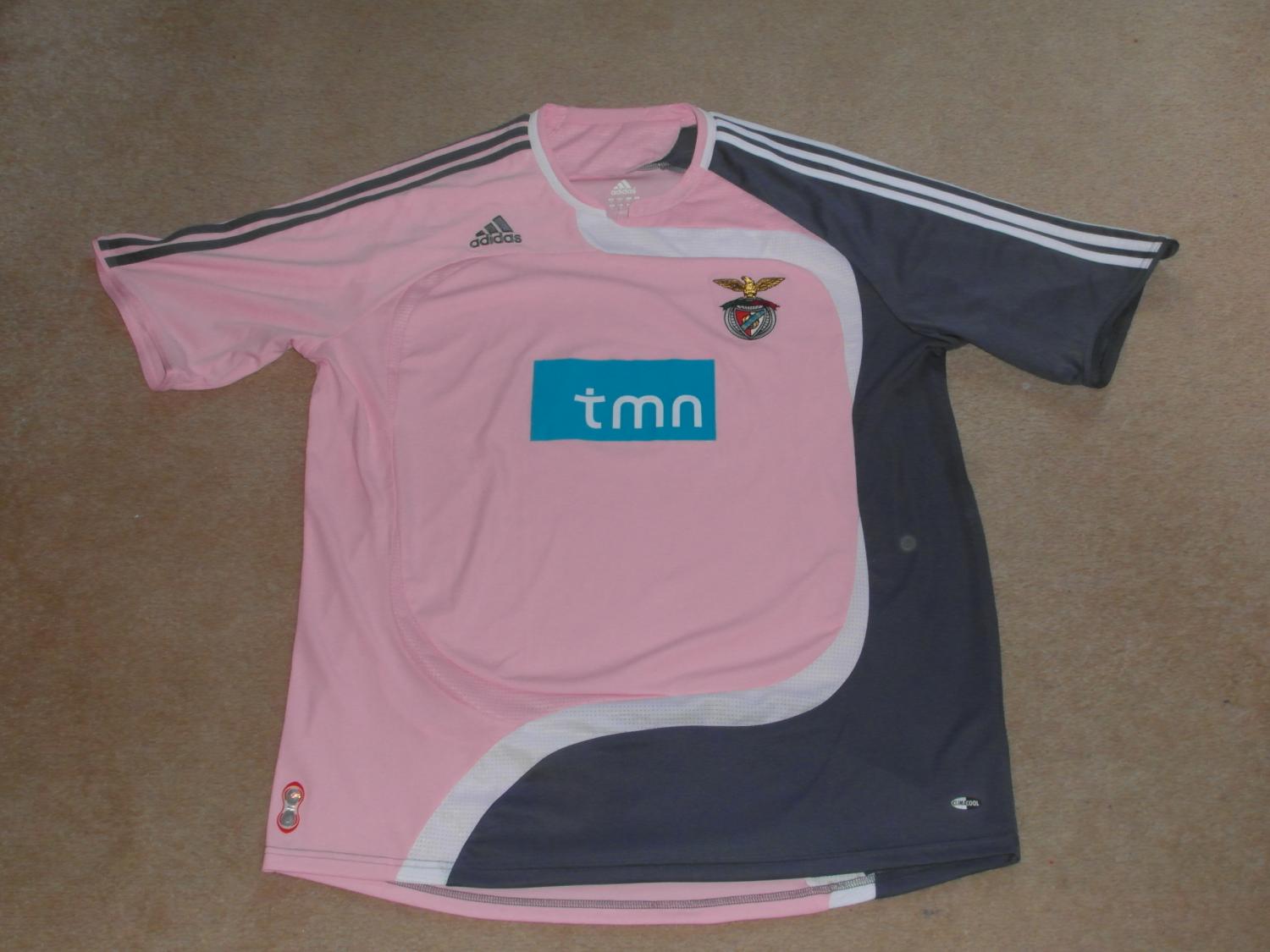 maillot de sl benfica exterieur 2007-2008 pas cher