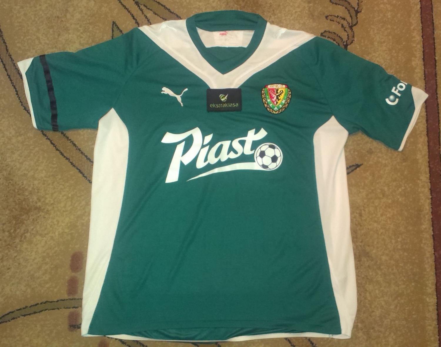 maillot de slask wroclaw domicile 2009-2010 rétro