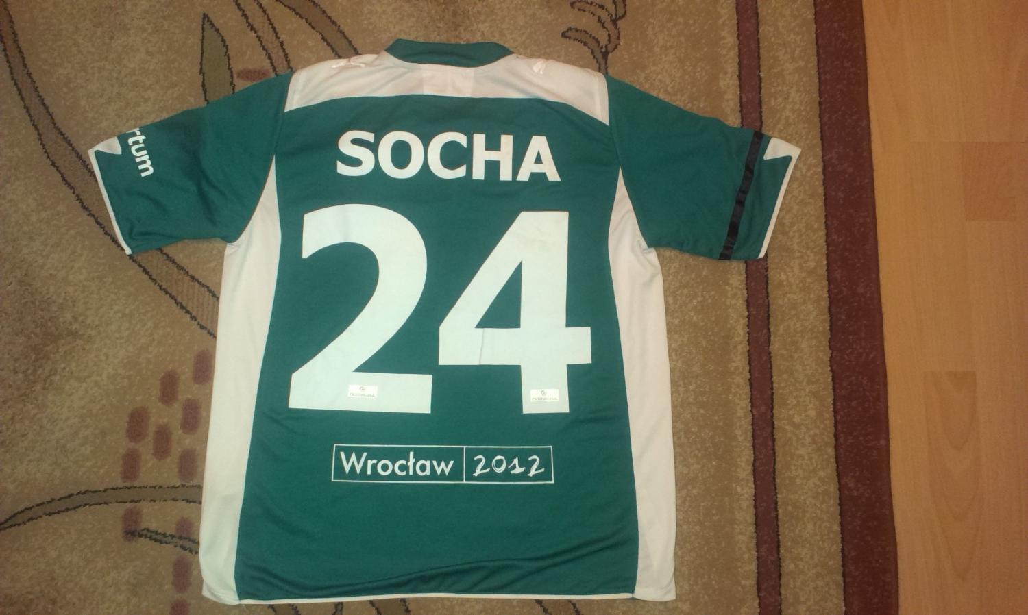 maillot de slask wroclaw domicile 2009-2010 rétro