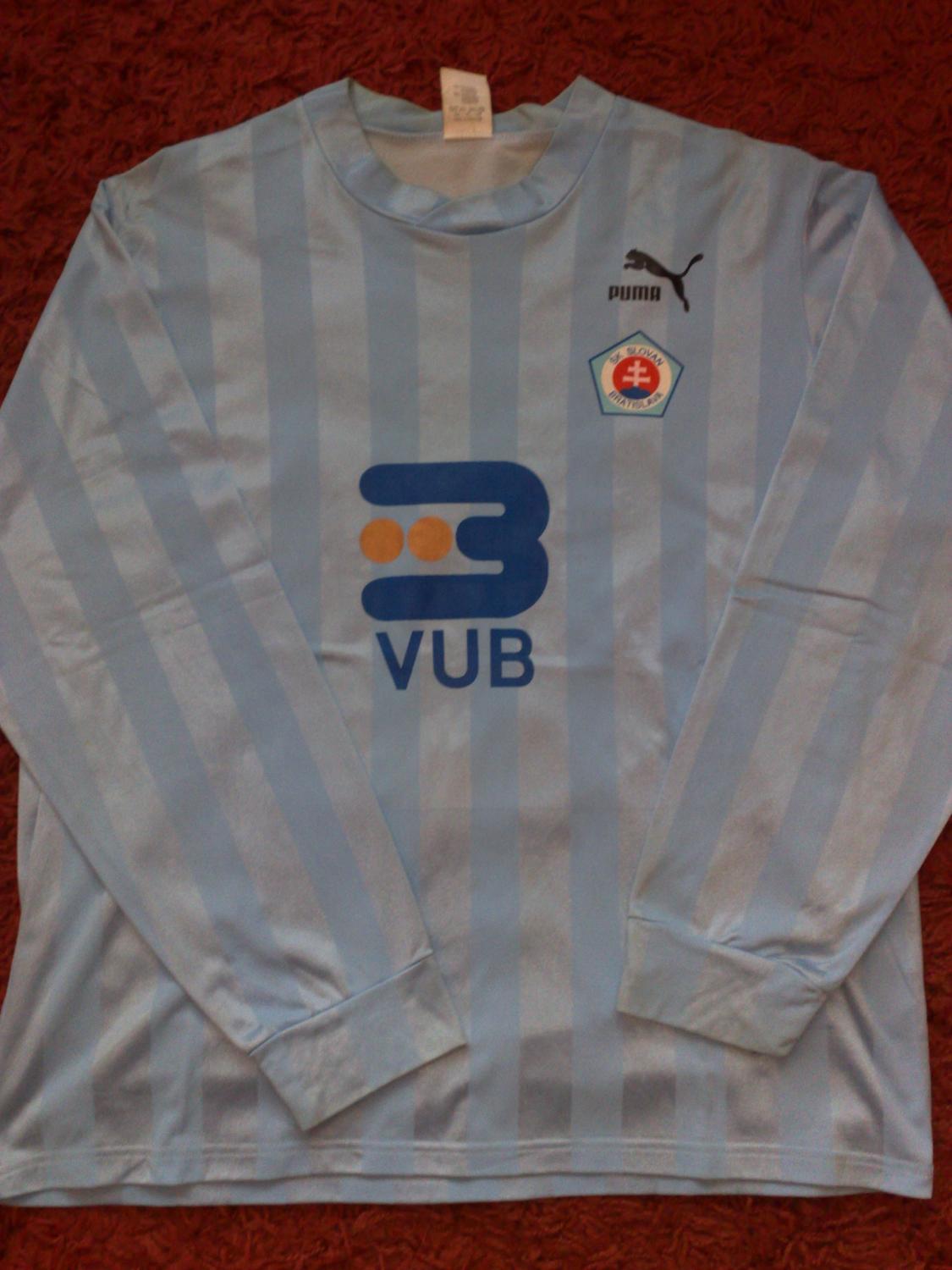 maillot de slovan bratislava exterieur 1991-1992 rétro