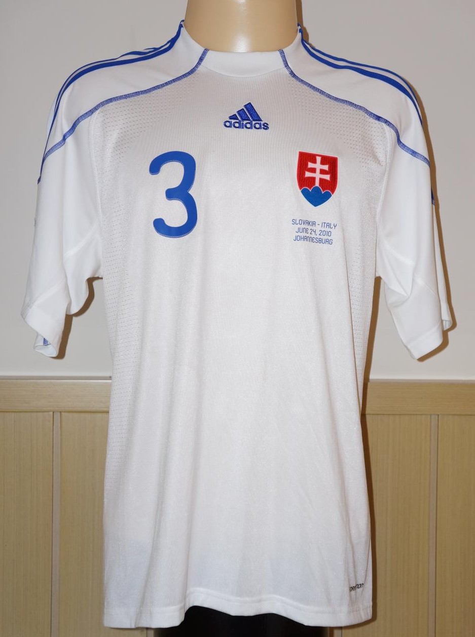 maillot de slovaquie domicile 2010-2012 rétro