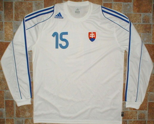 maillot de slovaquie exterieur 2006 rétro