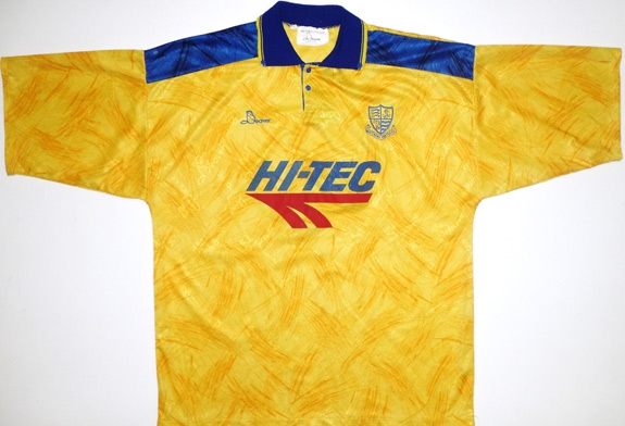 maillot de southend united exterieur 1991-1992 rétro