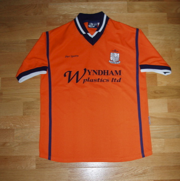 maillot de southend united exterieur 2000-2001 rétro
