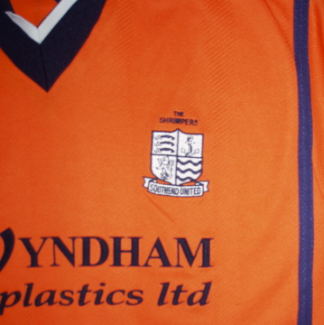 maillot de southend united exterieur 2000-2001 rétro