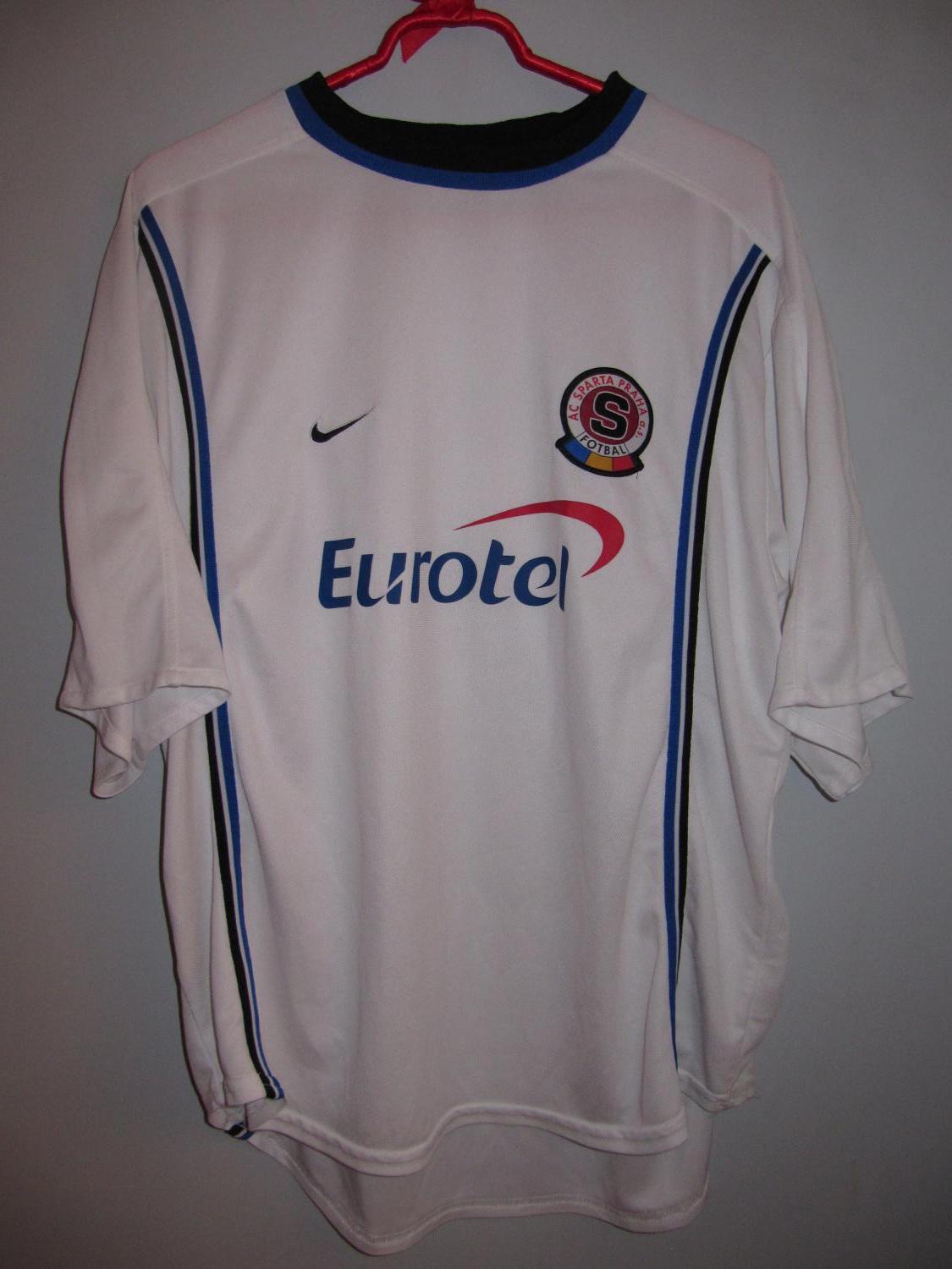 maillot de sparta prague exterieur 2002-2003 rétro