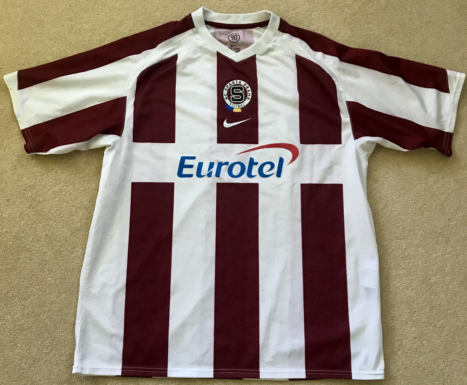 maillot de sparta prague exterieur 2005-2006 rétro