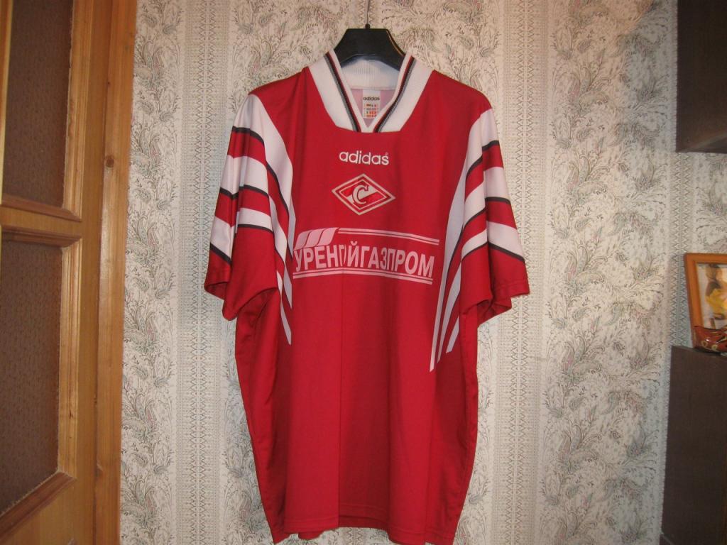 maillot de spartak moscou domicile 1997 rétro