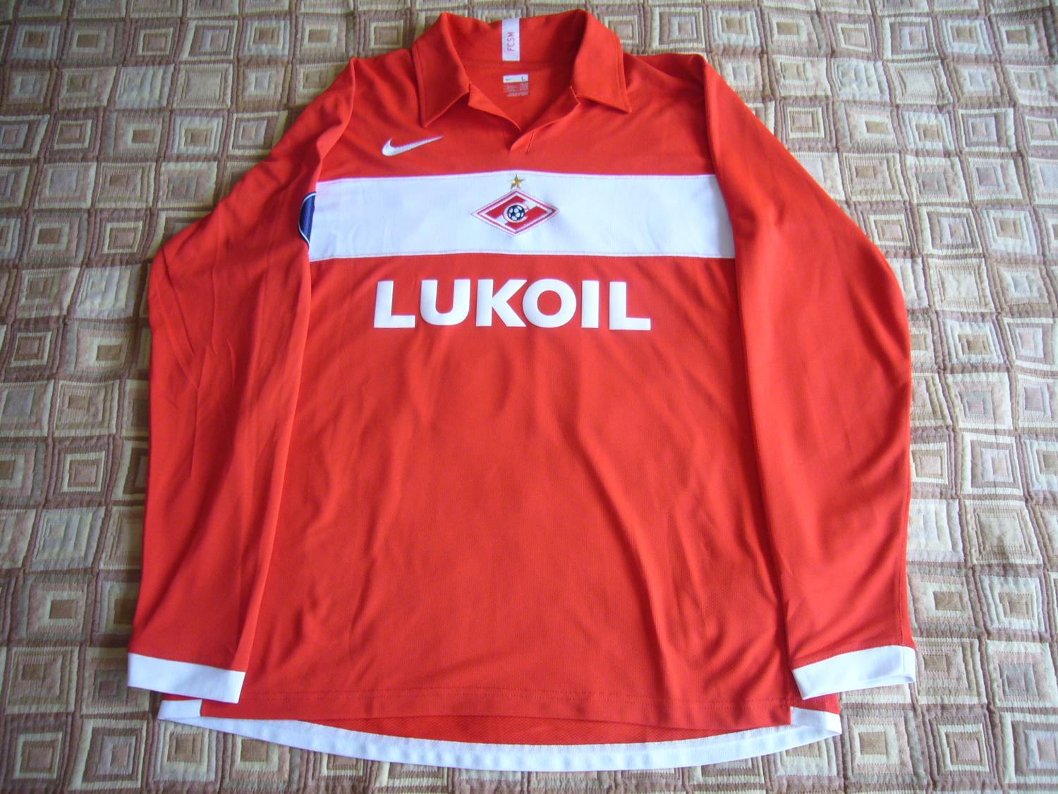 maillot de spartak moscou domicile 2006-2007 rétro