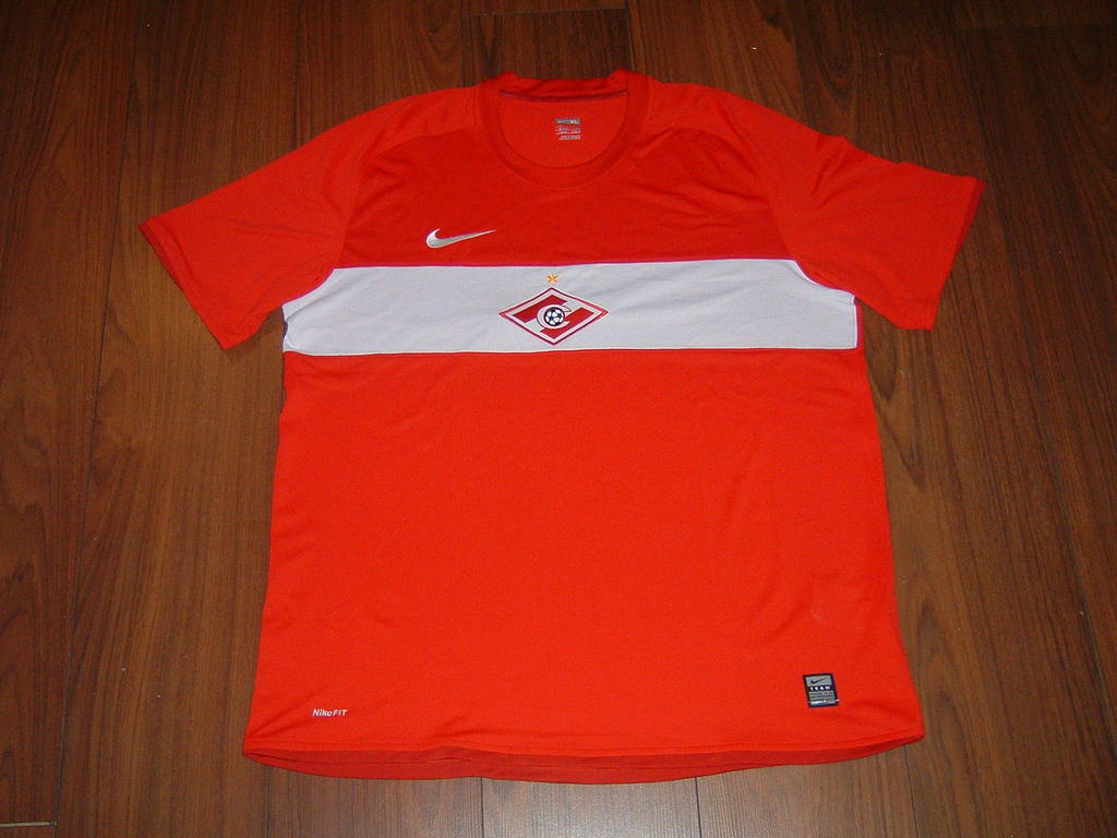 maillot de spartak moscou domicile 2009-2010 rétro