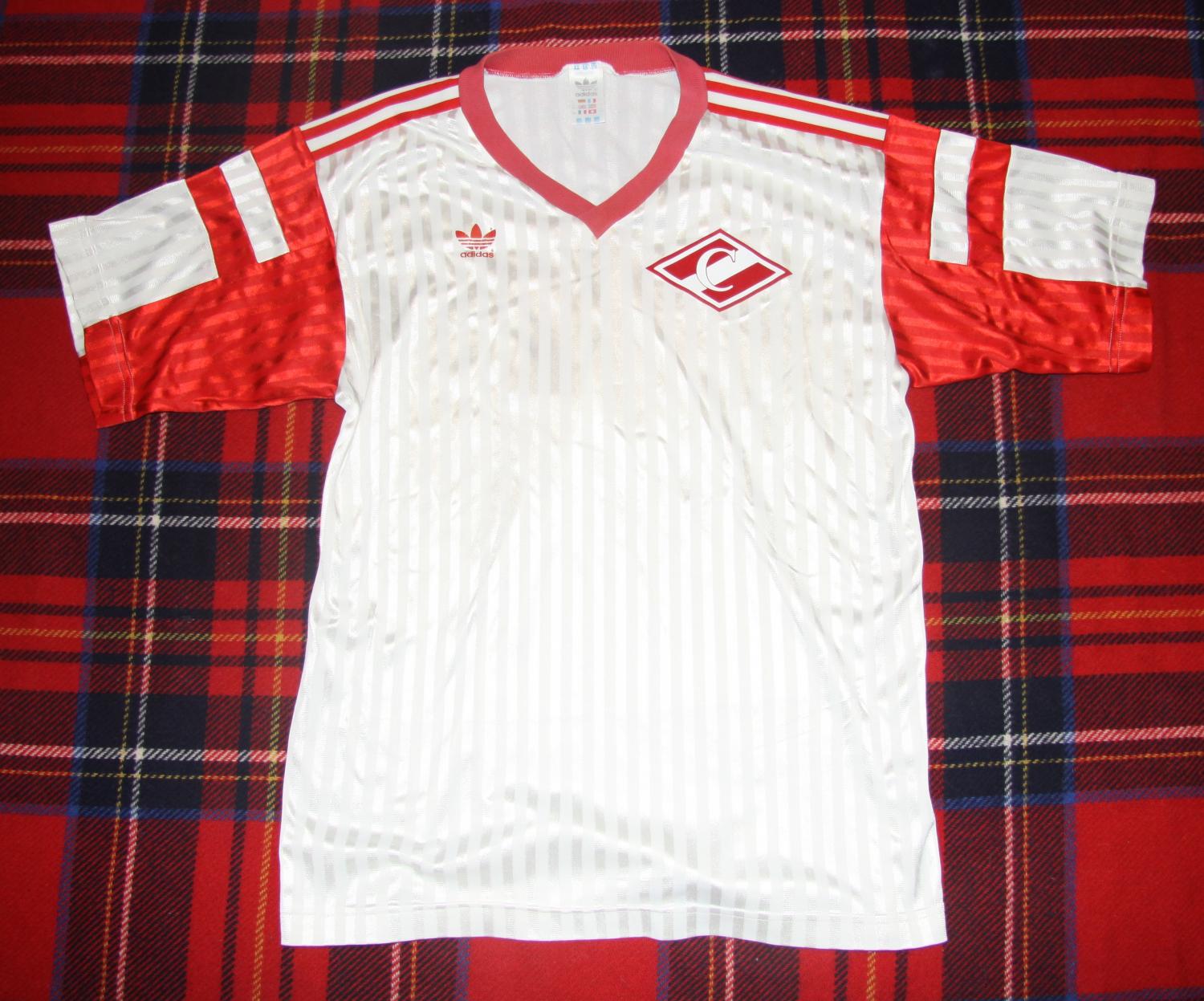 maillot de spartak moscou exterieur 1992 rétro
